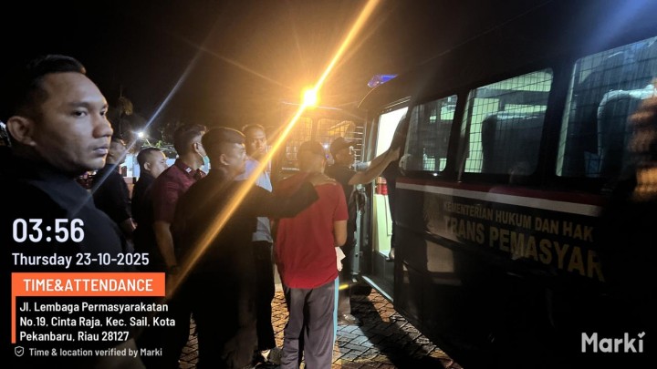 Kakanwil Ditjenpas Riau Tindak Tegas Pejabat Rutan Siak dan Laksanakan Evaluasi Peningkatan Disiplin Keamanan