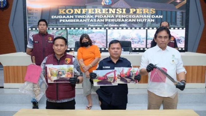 Polda Riau Tangkap Perambah Hutan di Bengkalis, Terancam 11 Tahun Penjara