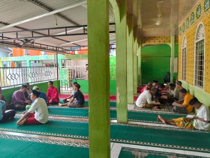 39 Orang Santri WBP Lapas IIA Bengkalis Laksanakan Pengajian Barzanji