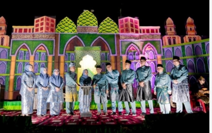 Bupati Bengkalis Kasmarni Buka MTQ Ke-7 Kecamatan Talang Muandau