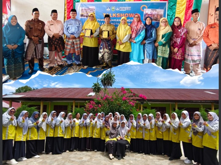 Guru SD Lokus 2 Siak Gelar Talk show Pembelajaran Mendalam, Wujudkan Transformasi Pendidikan yang Bermakna dan Kolaboratif