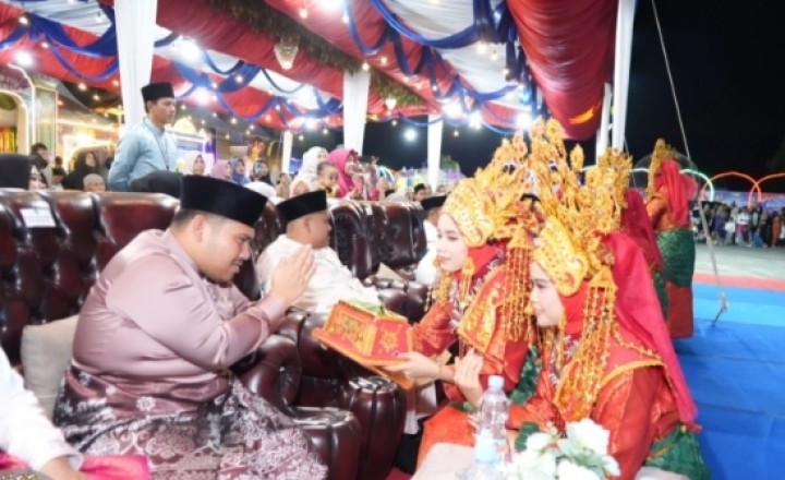 Ketua DPRD Bengkalis Hadiri Pembukaan MTQ di Kecamatan Pinggir