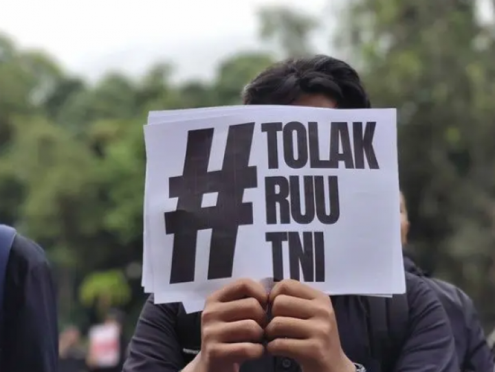 Koalisi Masyarat Sipil Menggugat UU TNI, Tolak Ekspansi Militer Masuk Ranah Sipil 