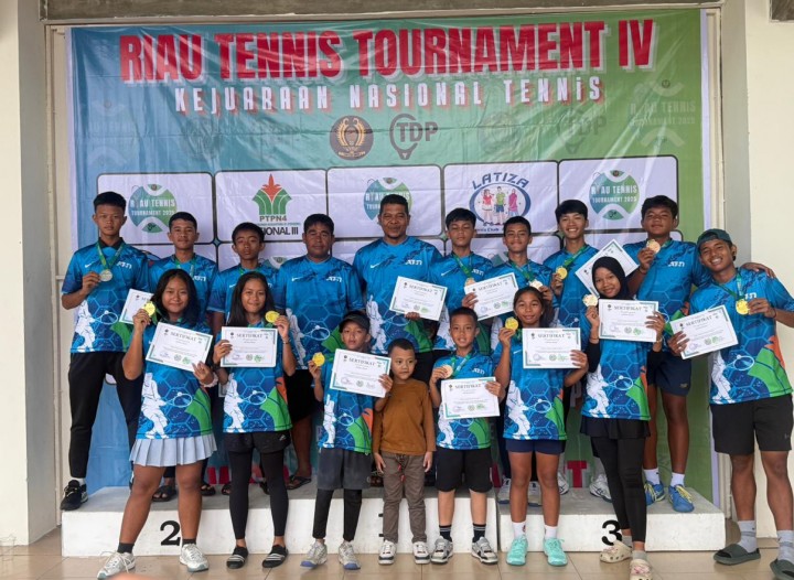 Petenis Binaan Holding Perkebunan Nusantara Kembali Ukir Prestasi di Kejurnas Junior 2025