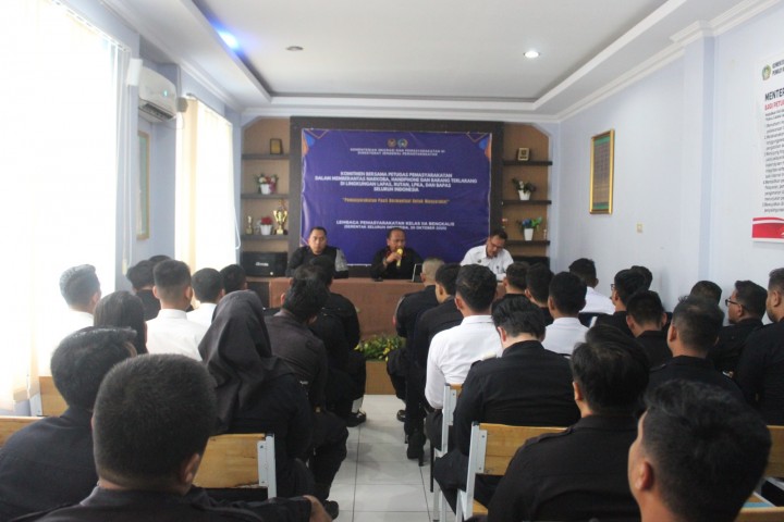 Kalapas IIA Bengkalis Priyo Tri Laksono Tegaskan Ini Kepada Jajarannya