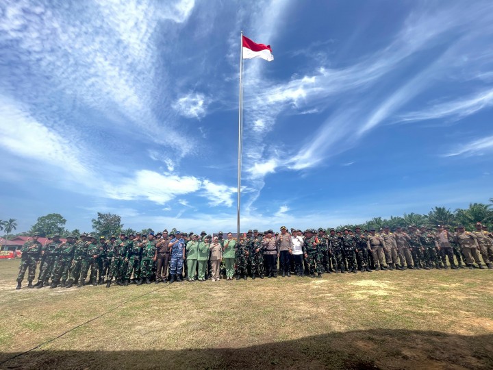 Gotong Royong yang Membangun Negeri: TMMD Siak Jadi Bukti Nyata Kemanunggalan TNI dan Rakyat