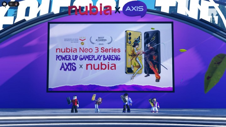 AXIS dan Nubia Luncurkan Bundling Smartphone Gaming Neo 3 Series