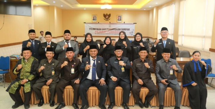 Wabup Syamsurizal Lantik Pejabat Fungsional: “Jabatan Bukan Sekadar Gelar, Tapi Amanah Integritas dan Pengabdian”