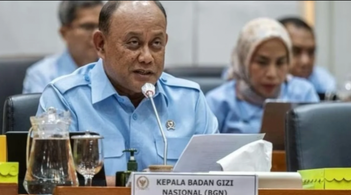 Dadan Kepala BGN: MBG Sumbang 48 persen Terakit Kasus Keracunan Pangan di Indonesia. (Tangkapan Layar Instagram @polsekastanyar)