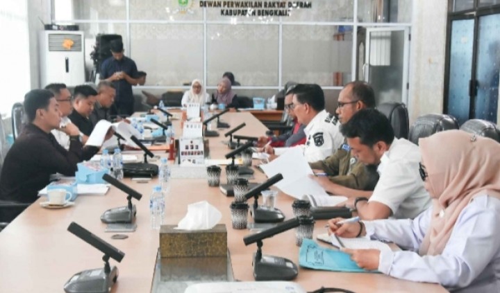 Diskominfo Bengkalis Raker Bersama Komisi II DPRD