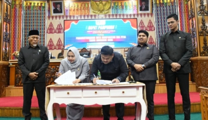 Pemkab Bengkalis Teken KUA PPAS Bersama DPRD