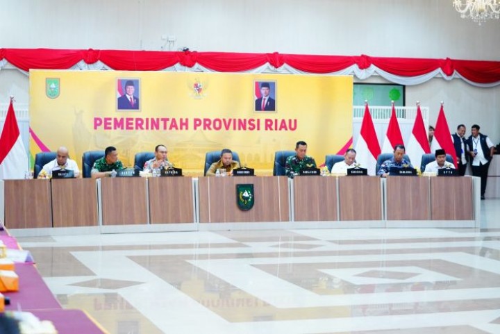 Rakor Pemprov Riau