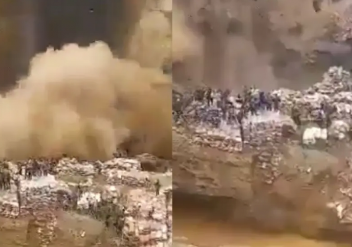Video Mengerikan Rekam Momen Runtuhnya Tambang Tembaga Kongo, Setidaknya 32 Orang Tewas