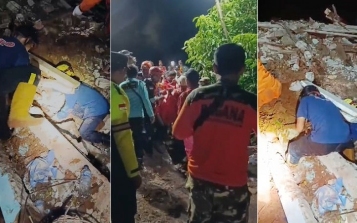 Tim SAR Gabungan Cari 10 Korban Longsor Cilacap, Drone hingga Anjing Pelacak di Kerahkan 