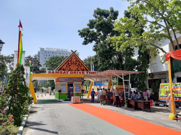 Drive thru di Pekanbaru