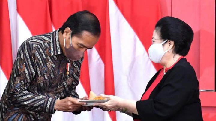 Ketum PDIP Megawati Soekarnoputri dan Presiden ke-7 Joko Widodo. Sumber: CNBC