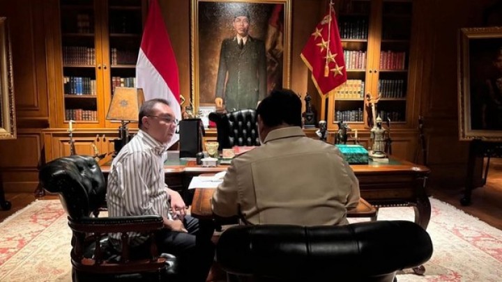 Prabowo Temui Dasco di Hambalang Bahas Berbagai Persoalan Hukum di Indonesia
