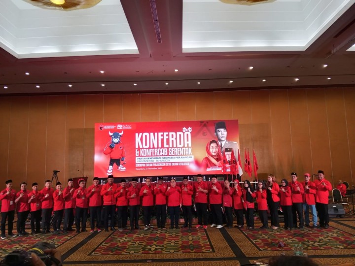 Berikut Susunan Kepengurusan PDI-P Riau Priode 2025-2030