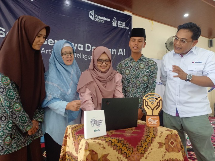 XL Axiata Gelar Pesantren Digital di Sumatera, Bekali Santri dengan Literasi AI