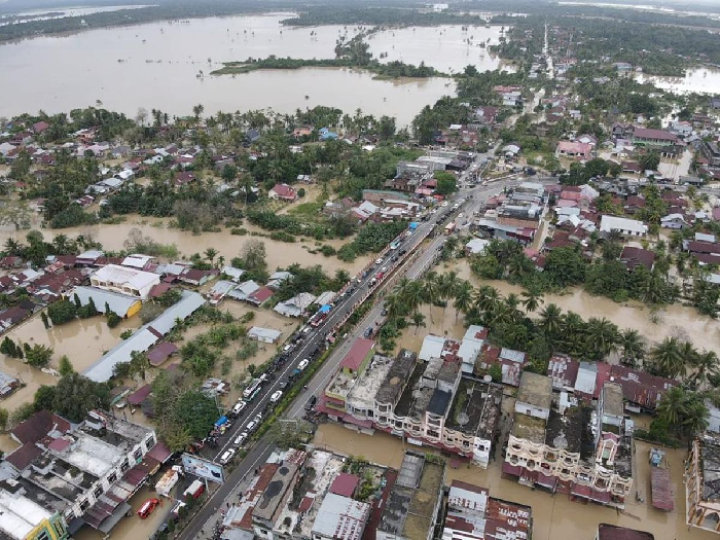 Akses Terputus, Evakuasi Korban Banjir di Nagan Raya Aceh Terhambat