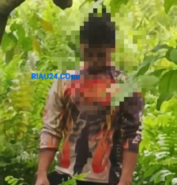 Anggota Damkar Bengkalis Ditemukan Gantung Diri di Kebun Karet Wonosari Barat