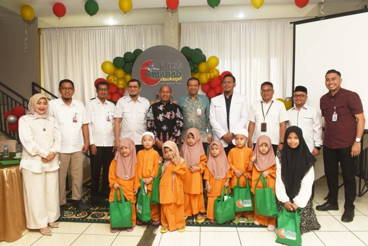 Klinik Utama Amanah Riau Kepri menggelar syukuran Milad ke-5