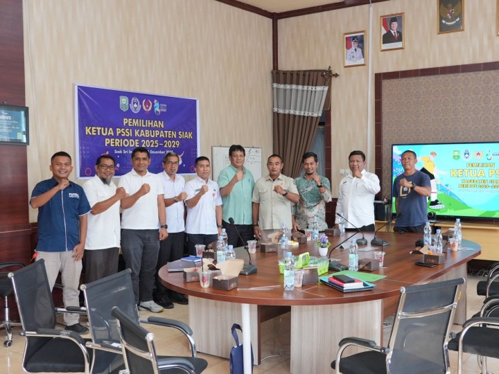 Asprov PSSI Riau Resmi Mulai Tahapan Pemilihan Ketua PSSI Siak 2025–2029