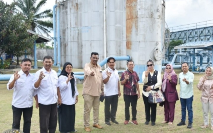 Komisi III DPRD Bengkalis Monitor ke PDAM Duri