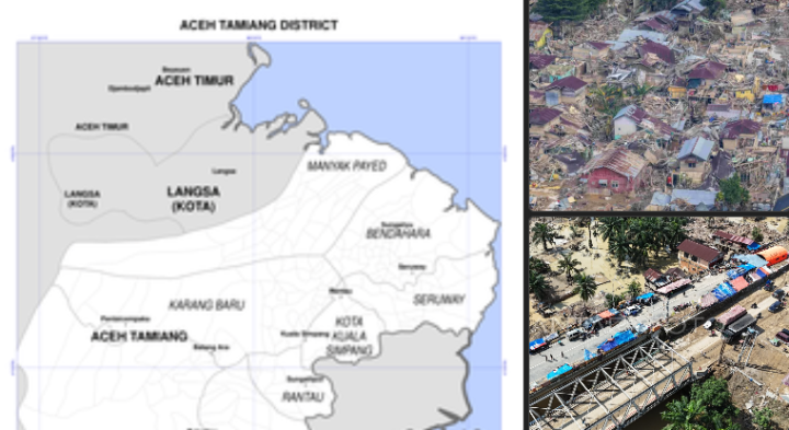 ?Darurat Bencana di Aceh Tamiang: Korban Jiwa, Ribuan Mengungsi, dan Infrastruktur Hancur. (Collage:Zuratul Aini Rodhiah)