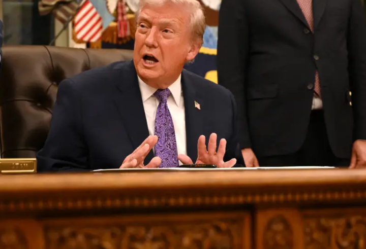 Presiden AS Donald Trump/ AFP