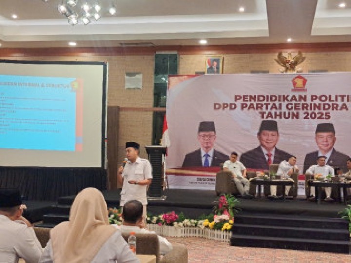 Gerindra Riau Gelar Pendidikan Politik untuk Perkuat Soliditas Kader
