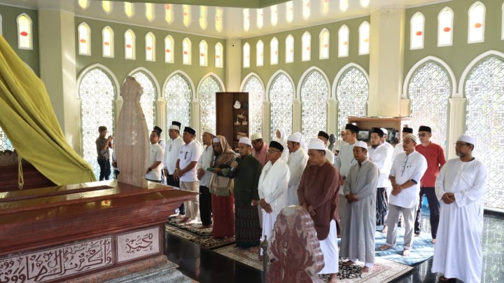 Wakapolres Siak Hadiri Ziarah Kubro dan Gebyar Sholawat Haul Sultan Syarif Qasim II 2025