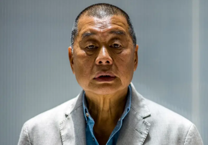 Miliarder taipan media Jimmy Lai/ AFP