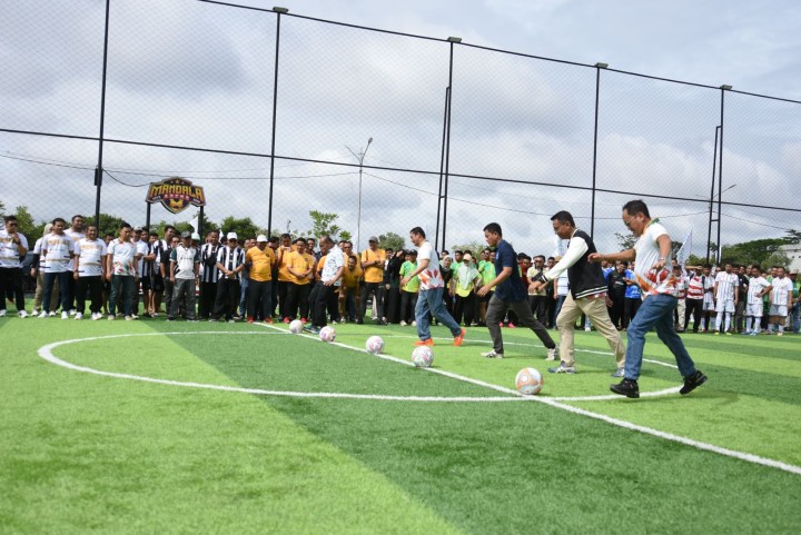 Pembukaan Bank Riau Kepri Syariah Mini Soccer Tournament Volume 1 Tahun 2025