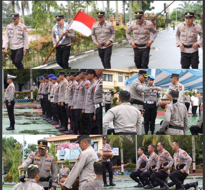 Kapolres Siak Pimpin Pembinaan Tradisi Perwira Remaja, Tekankan Profesionalisme dan Integritas Sejak Langkah Awal Pengabdian