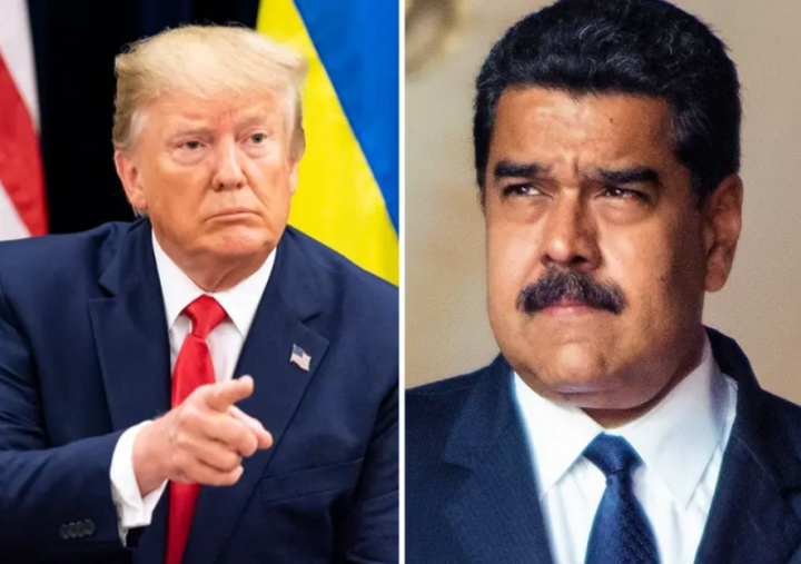 Donald Trump dan Nicolas Maduro/ net