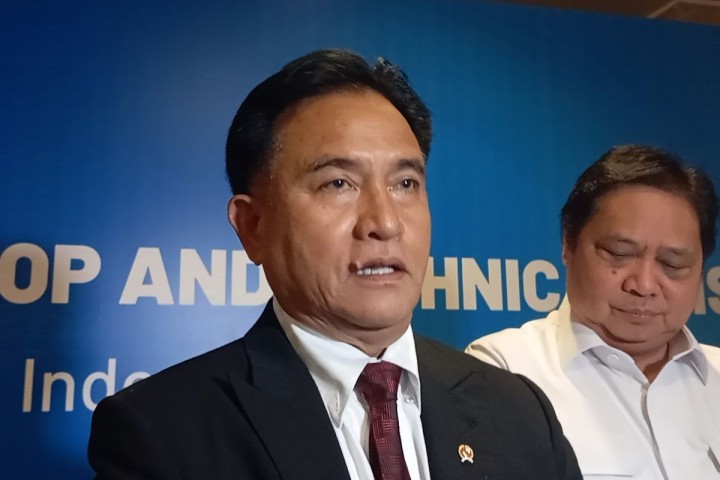 Menteri Koordinator Bidang Hukum, Hak Asasi Manusia, Imigrasi, dan Pemasyarakatan, Yusril Ihza Mahendra. Sumber: kompas.com