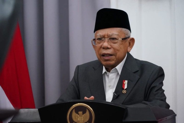 Wakil Presiden ke-13 RI Ma'ruf Amin. Sumber: kompas.com