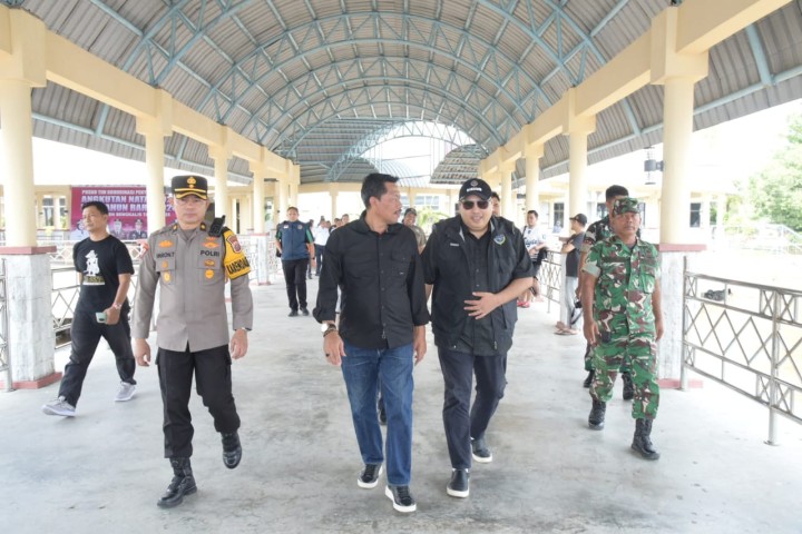 Pastikan Keamanan Nataru, Pemkab Bengkalis Tinjau Posko di Pelabuhan BSL dan Roro Air Putih