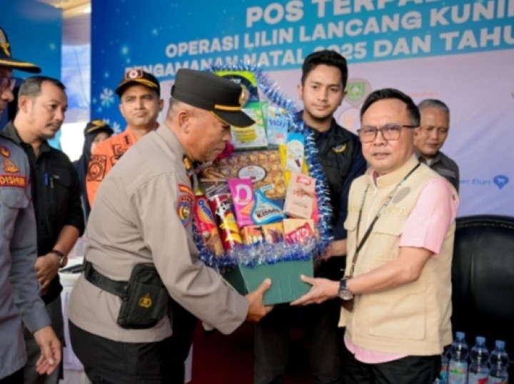 Sekda dan Forkopimda Bengkalis Tinjau Posko Nataru di Mandau