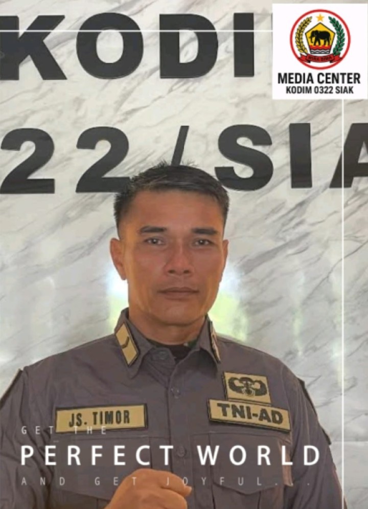 Penerangan Kodim 0322/Siak Penanggung Jawab: Serda Js. Timor