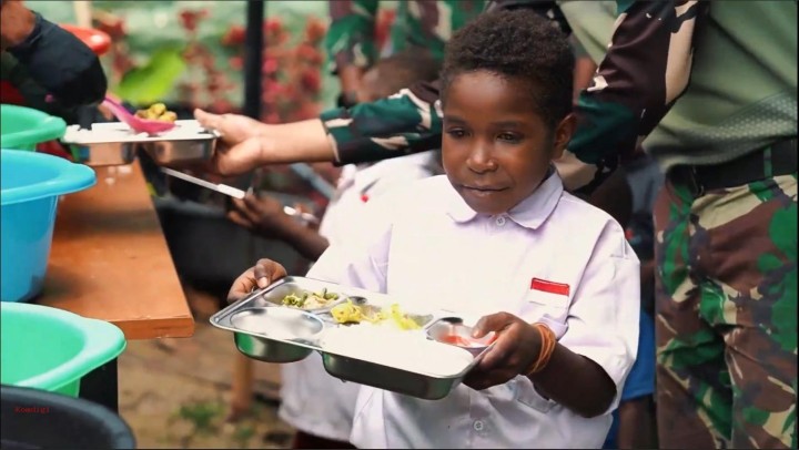 Program Makan Bergizi Gratis (MBG). Sumber: kompas.com