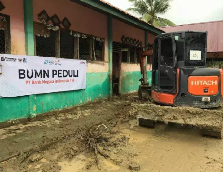 BNI Mengosongkan Sekolah-Sekolah yang Terdampak Banjir di Aceh Utara untuk Mempercepat Pemulihan Pendidikan PascaBencana