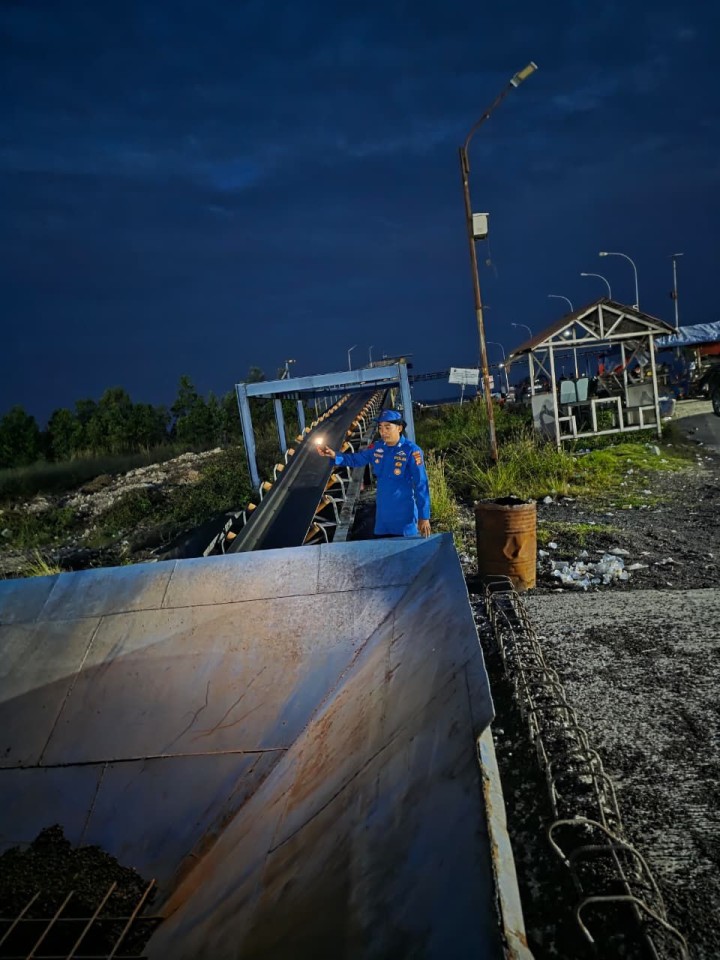 Pelabuhan KITB Tanjung Buton Terputus, Polres Siak Perketat Pengamanan Area