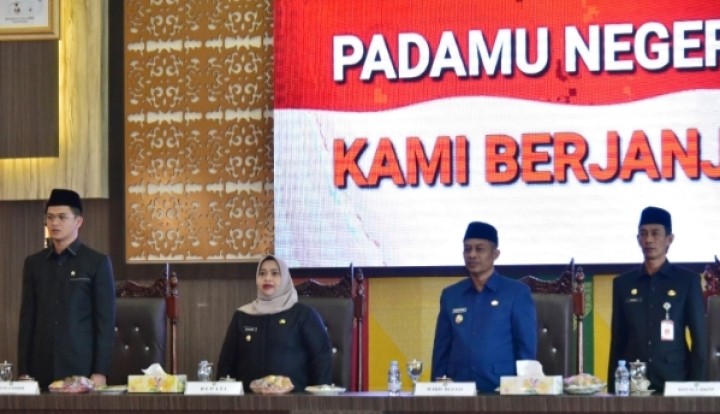 Wakil Ketua II DPRD Bengkalis Hadiri Pelantikan Pejabat Tinggi Pratama