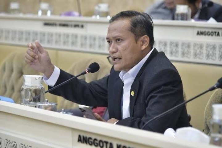 Anggota Komisi II DPR dari Fraksi Partai Gerindra Aziz Subekti. Sumber: Gerindra