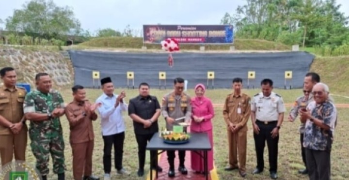 Wakil Ketua DPRD Bengkalis Hadiri Peresmian Sarana Latihan Menembak