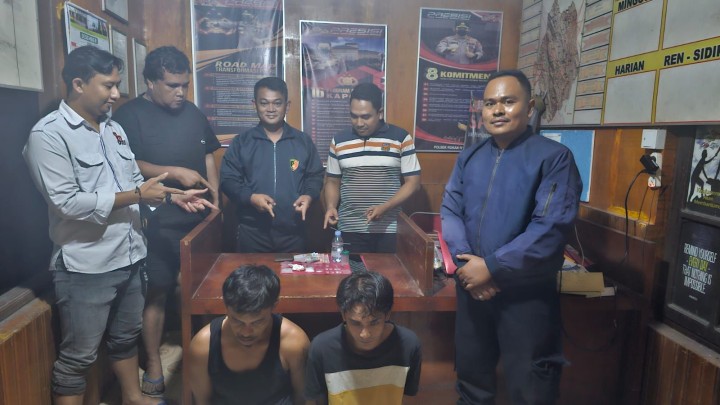 Baru Menjabat Kapolsek Rokan IV Koto, Iptu Dodi Ripo S Berhasil Tangkap 2 Pengedar Narkoba