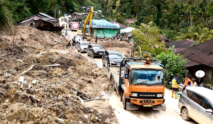 Bencana di Sumut. Sumber: Mongabay