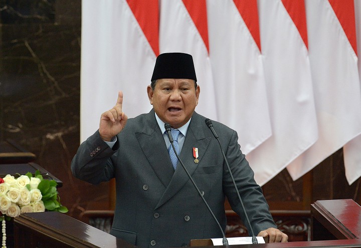 Presiden RI Prabowo Subianto. Sumber: DPR RI